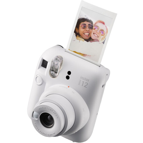 Fujifilm INSTAX MINI 12 Instant Film Camera (Clay White) - 1